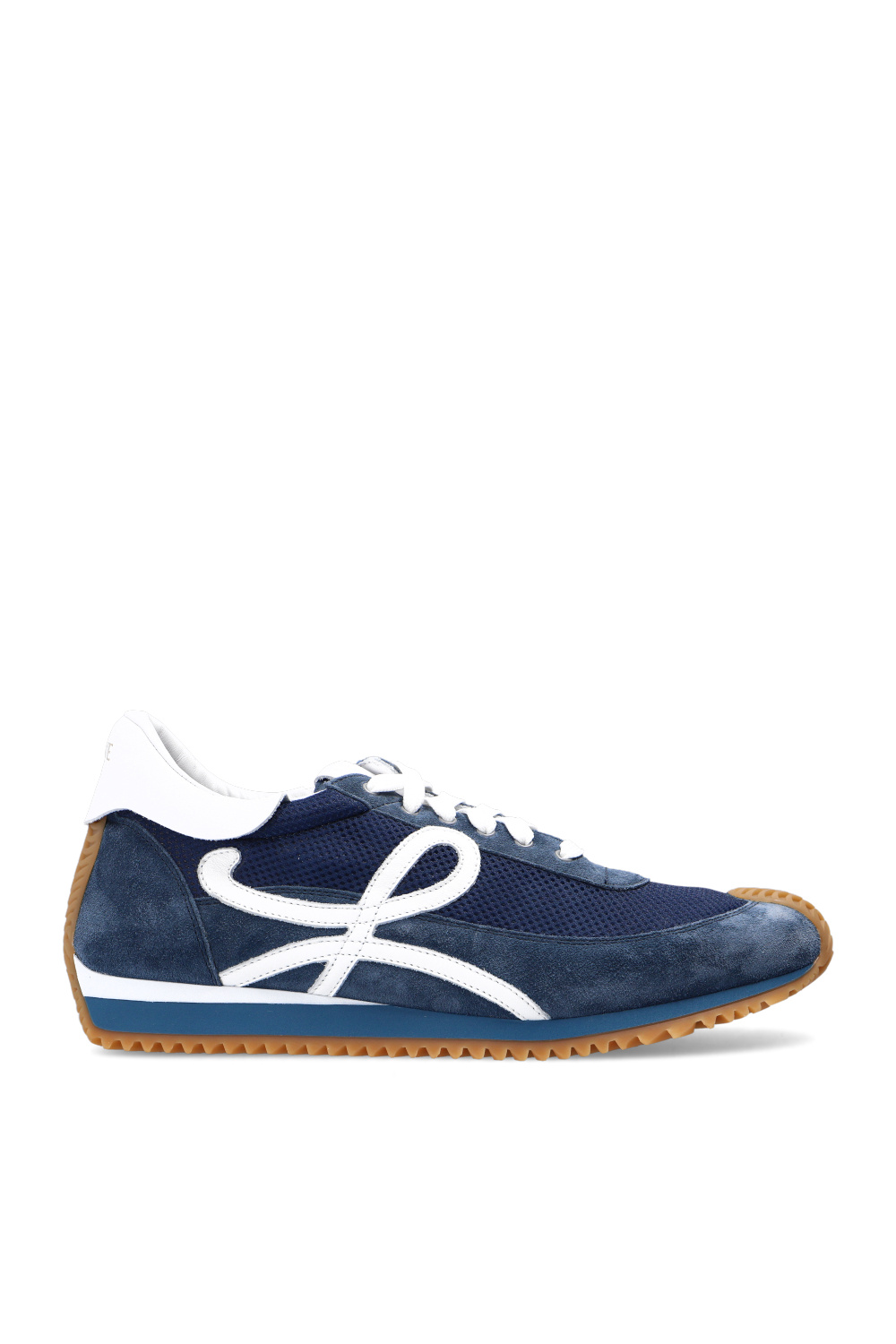 【Loewe】Flow Runner 2.0 スエード トリム スニーカー Loewe - Flow Runner 2.0 Green & Yellow Suede Sneaker